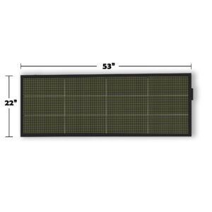 P5 Full Color Display 53″x 22″