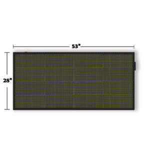 P5 Full Color Display 53″x28″