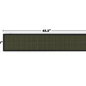 P5 Full Color Display 65.5″x15.5″
